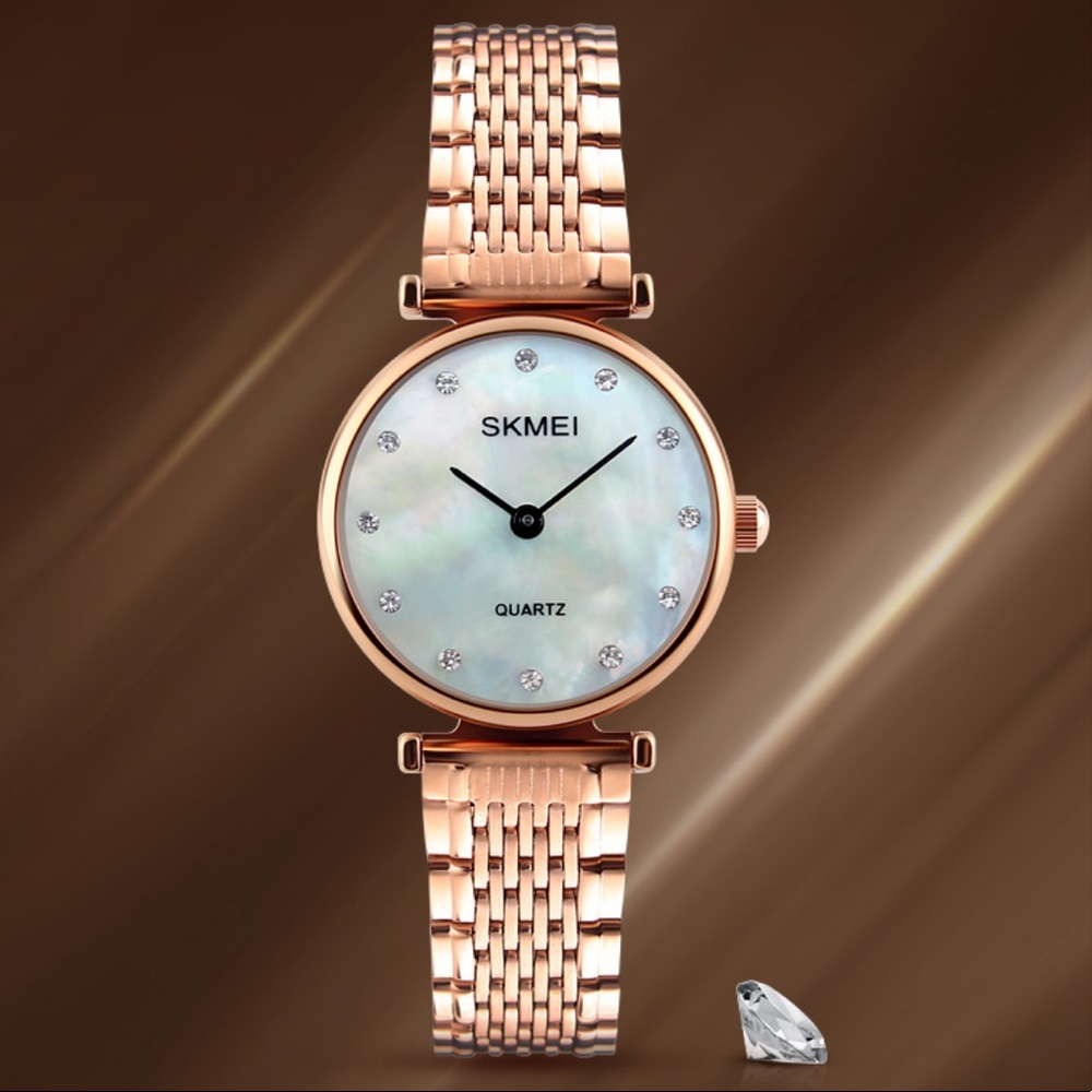Rose Gold Mother of Pearl Dial Women’s Watch